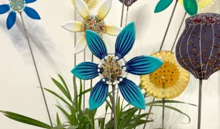 Fused Glass Flowers 1