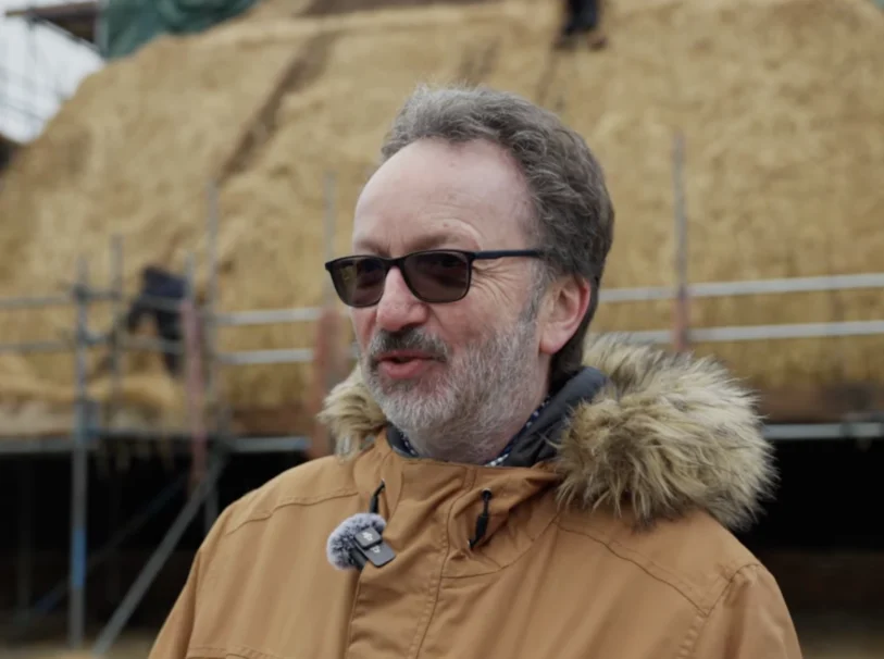 George Barn Rethatch Mar 26