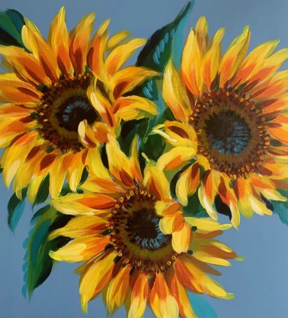 Canvas Club Sunflower 1