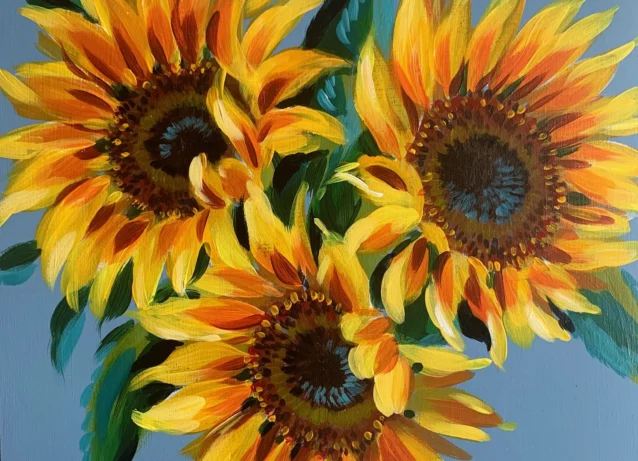 Canvas Club Sunflower 1