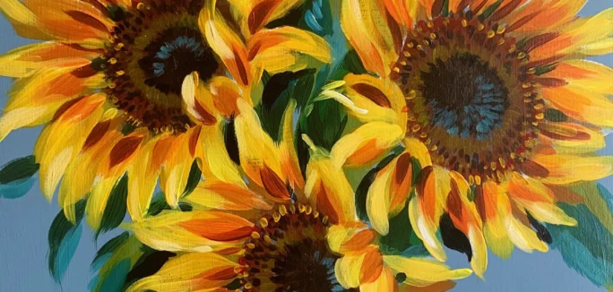 Canvas Club Sunflower 1