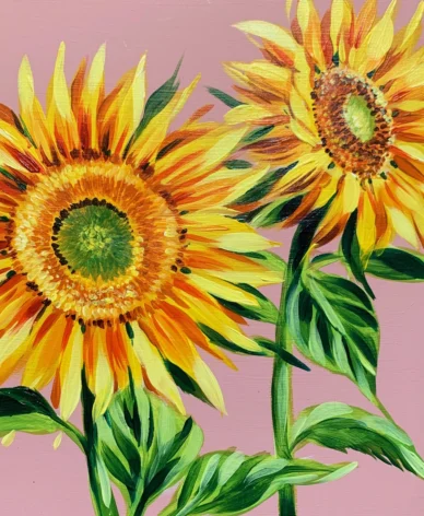 Canvas Club Sunflower 2
