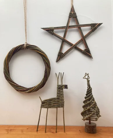 Willow Weaving 2026 Christmas Decorations 1 Portrait