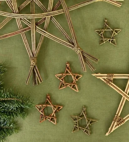 Willow Weaving 2026 Star Decorations Header