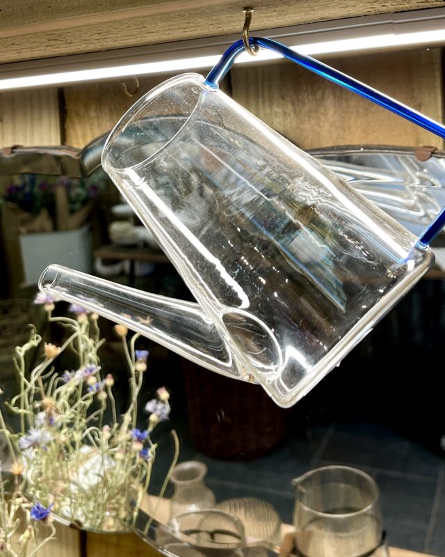 Garden Room glass watering can