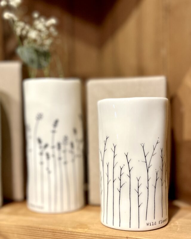 Garden Room porcelain vase