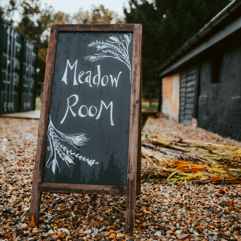 Meadow Room Sign