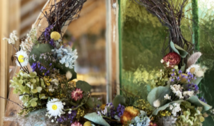 Workshop – dried flower wreath 2