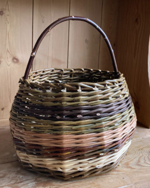 Workshop Willow Basket with handle LS