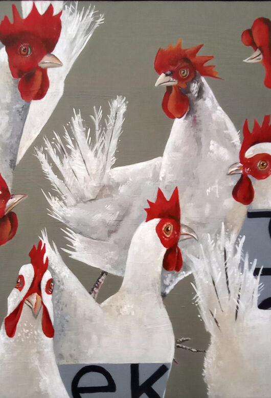 24-ClareMcEwan-007 framed chickens 4×5